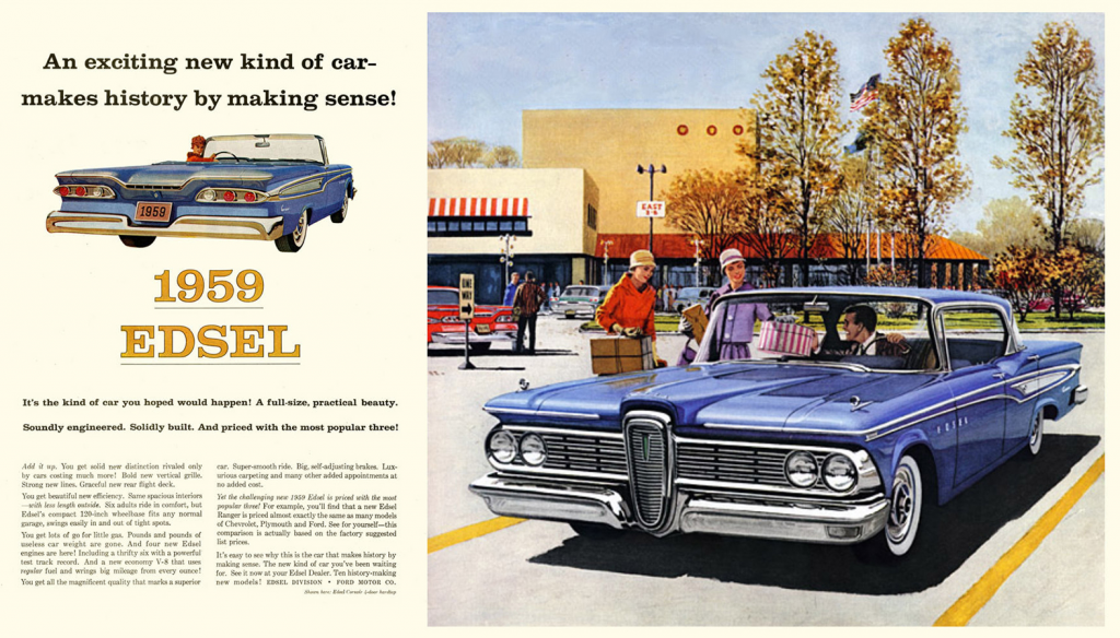 Model Year Madness 10 Classic Ads From 1959 The Daily Drive