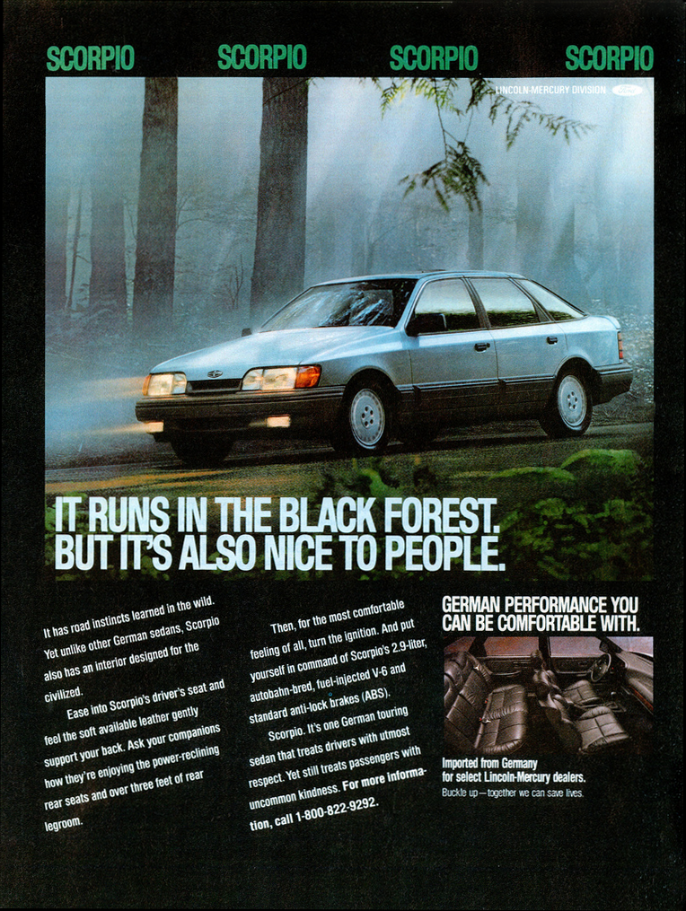 Dead Brand Madness 10 Classic Car Ads From The 80s And