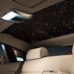 The starlight headliner on the Phantom Sedan—an $8,100 option