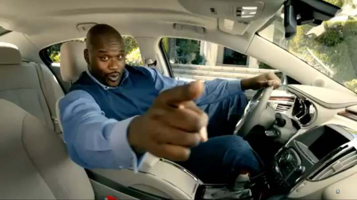 Shaquille O’Neal pitches the Buick LaCrosse