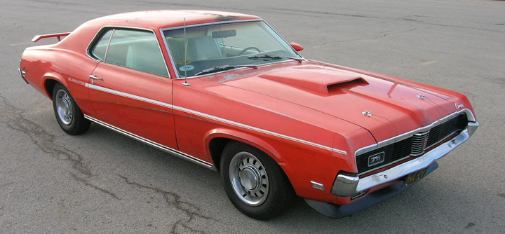 1969 Cougar White