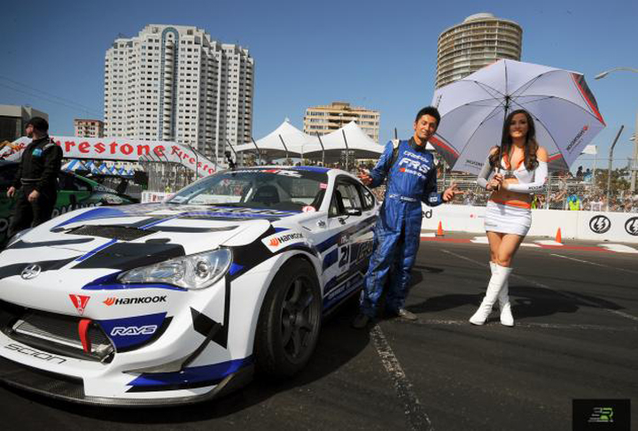 Ken Gushi with his Scion FR-S