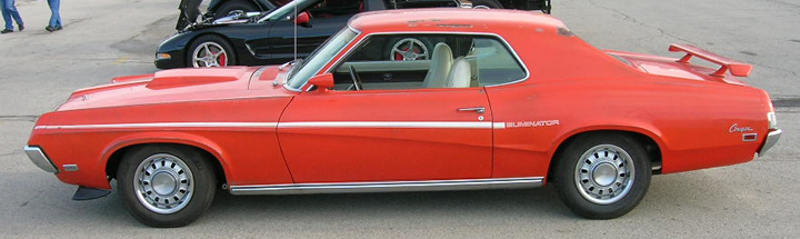 1969 Mercury Cougar Eliminator side view