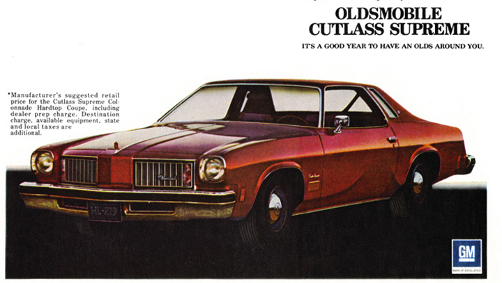 1975 oldsmobile cutlass sale