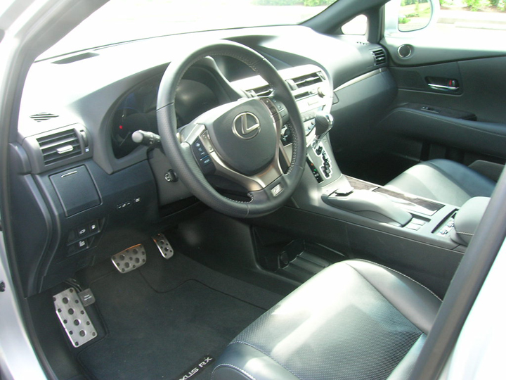 2013 RX 350 F Sport, interior
