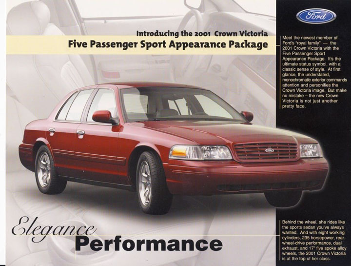 Ford Crown Victoria ad