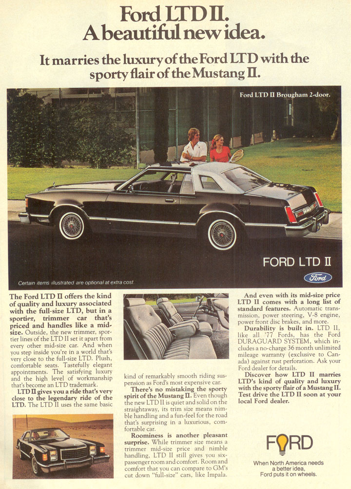 Ford LTD ad
