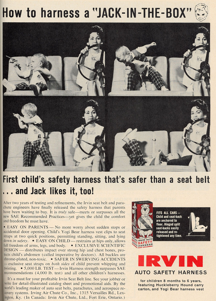 Irvin Auto Safety Harness, Car Safety for Kids