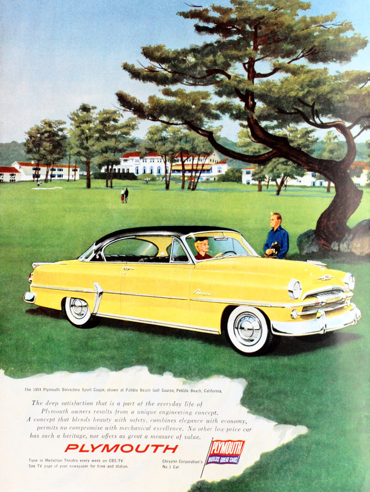 1954 Plymouth ad