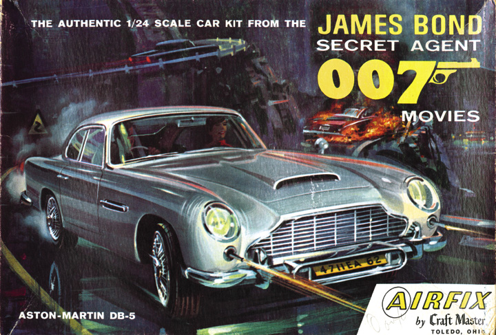 Classic Model Car Kits James Bond 007 s Aston Martin DB 5 by Airfix The Daily Drive Consumer Guide