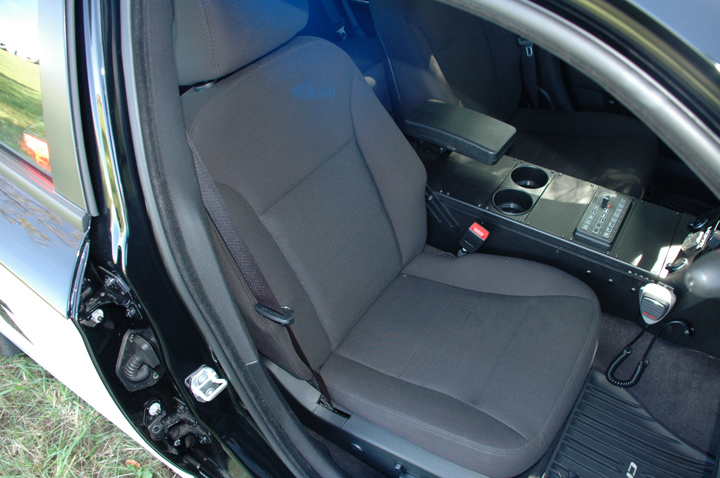 Dodge Charger Police Package Rear Back Seat Set 