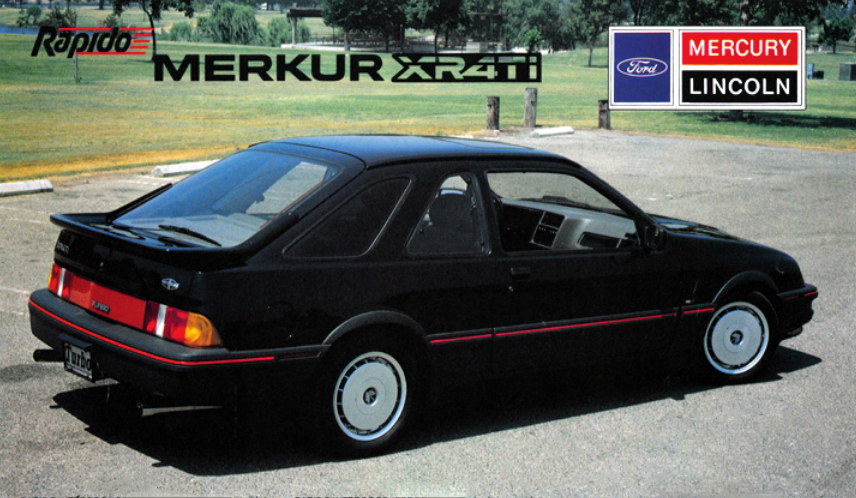 1987 Mercury Merkur Rapido XR4Ti