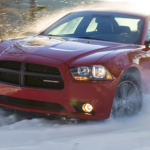 Dodge Charger in Snow