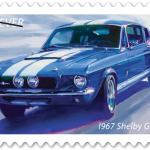 U.S. stamp of the 1967 Shelby GT-500