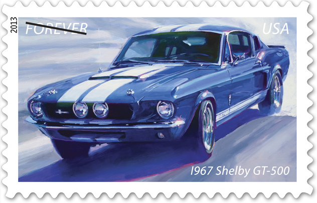 Stamps of Approval Muscle Cars in the Mail The Daily Drive