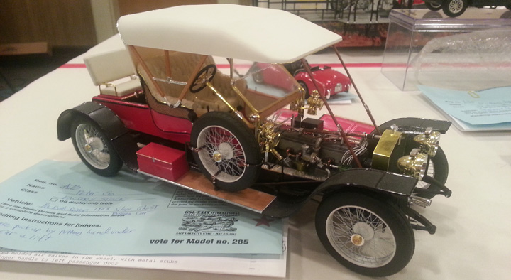 vintage car scale models