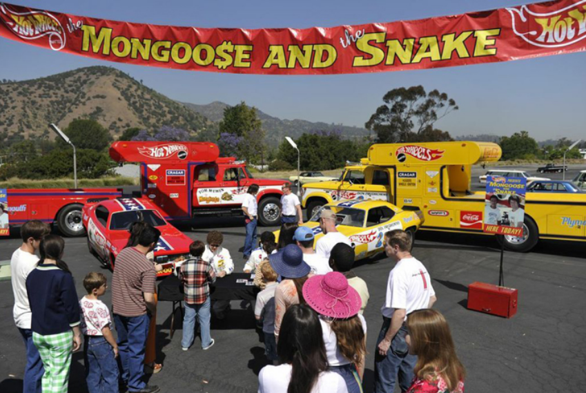 Hot Wheels Snake and Mongoose