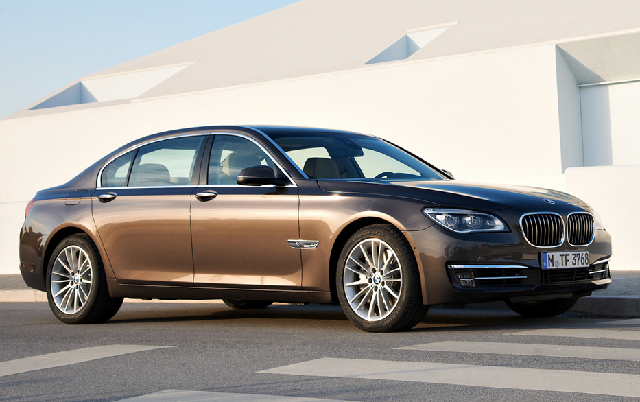 BMW's flagship 7-Series sedan will be redesign for 2016. A 2013 model is shown here.