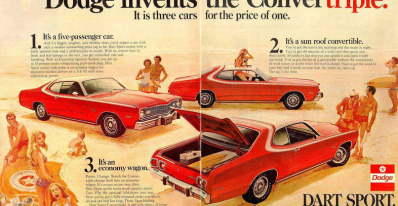 1973 Dodge Dart Sport, Bikini