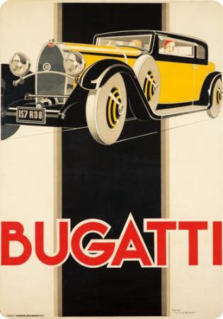 Bugatti by Rene Vincent