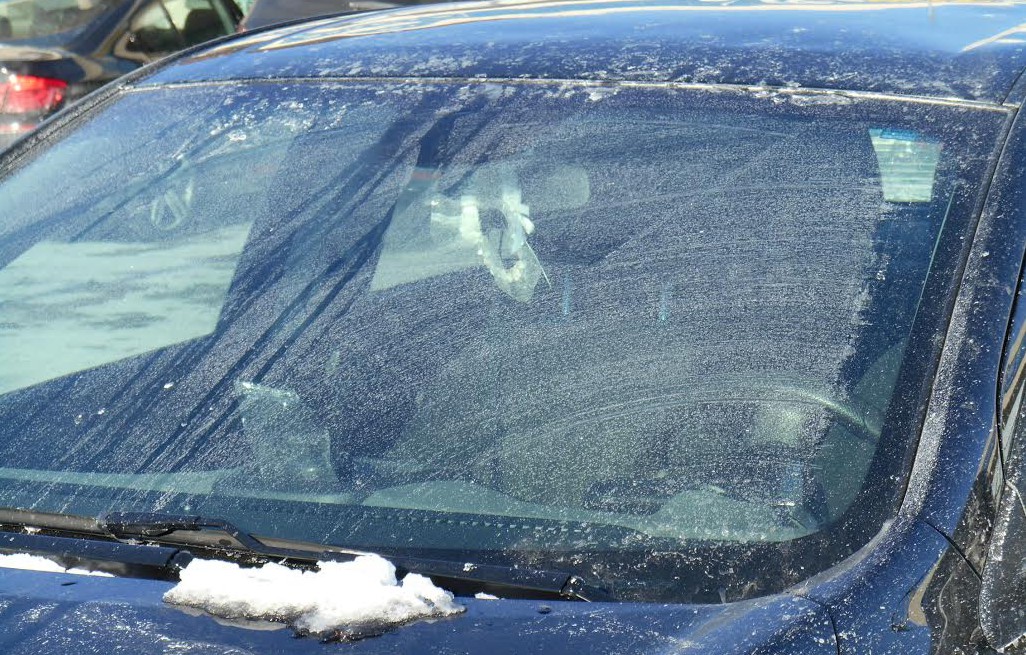 Frozen Windshield Washer Fluid