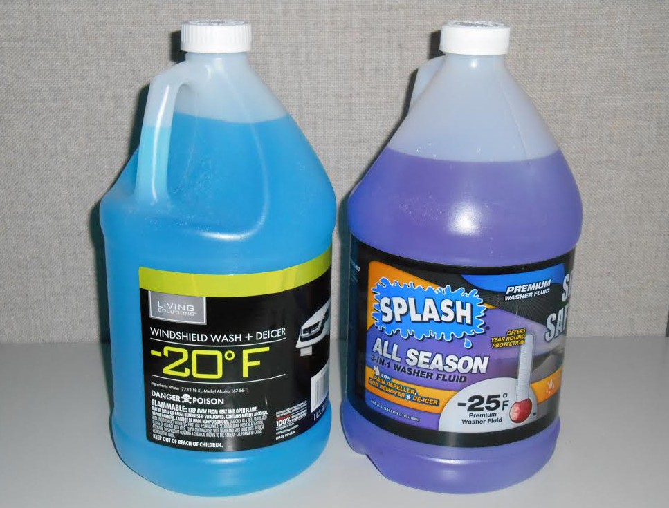 Frozen Windshield Washer Fluid