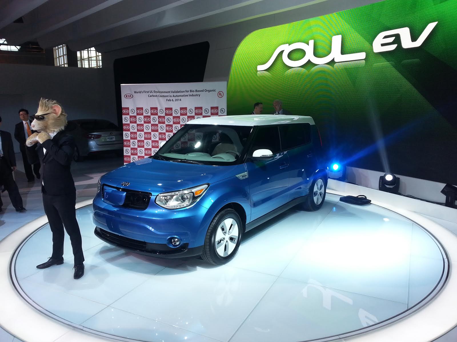 The 2015 Kia Soul EV