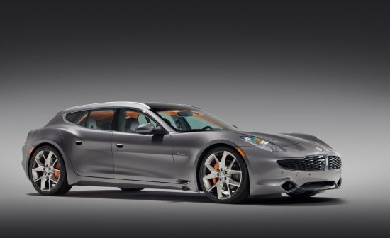 The Fisker Surf Concept was unveiled at the 2011 Frankfort Auto Show.