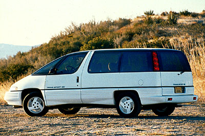 old pontiac minivan