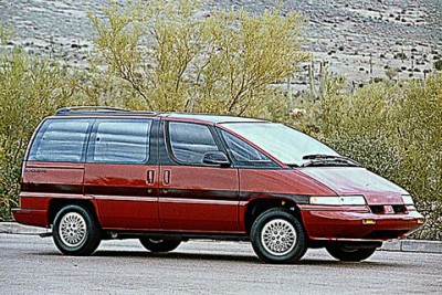 old pontiac minivan