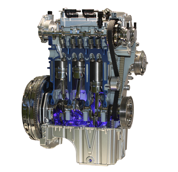 EcoBoost 3-cylinder engine 