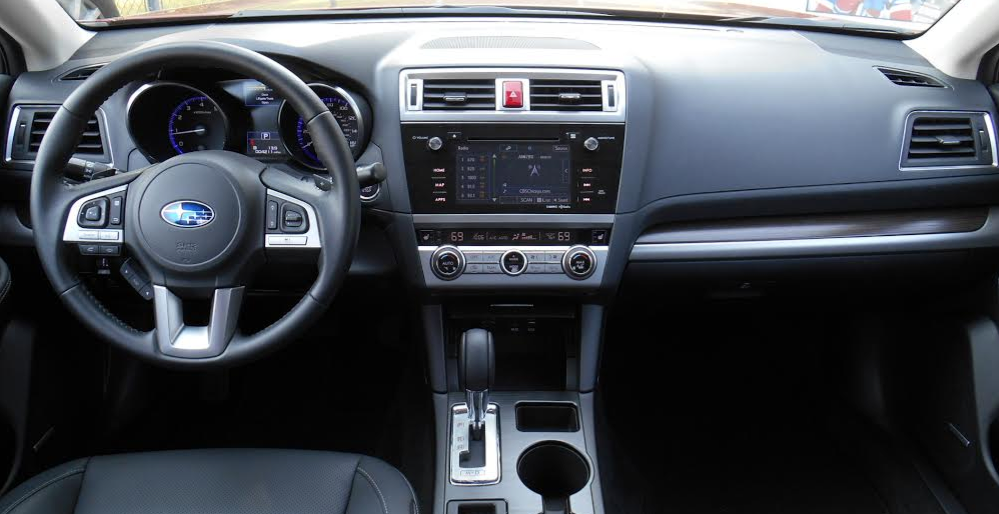 2015 Subaru Legacy dashboard. 