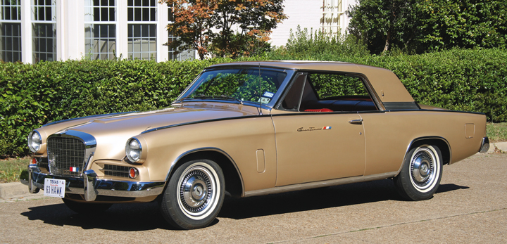 1963 Studebaker Gran Tourismo Hawk, gold 