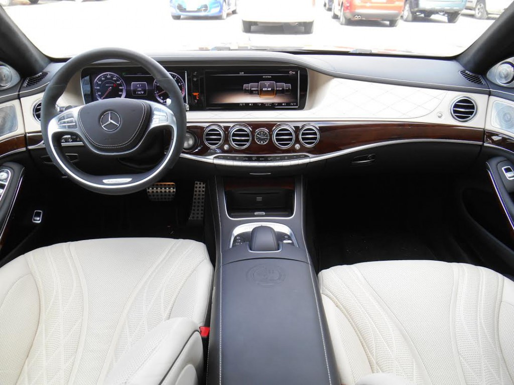 2014 Mercedes-Benz S63 cabin