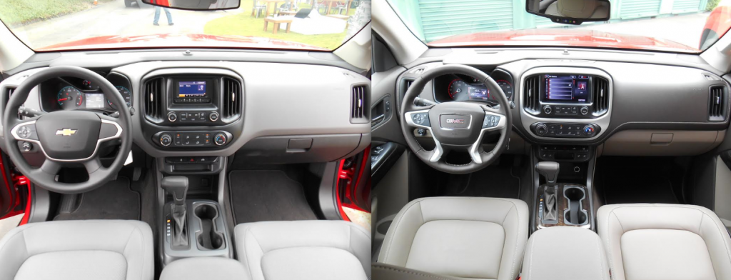 2015 Chevrolet Colorado and Canyon interior 