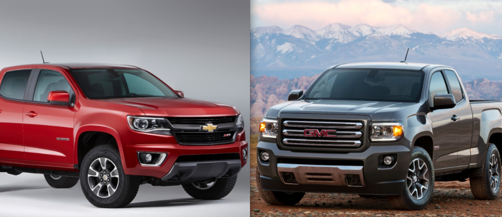 2015 Chevrolet Colorado and GMC Canyon, Colorado and Canyon 