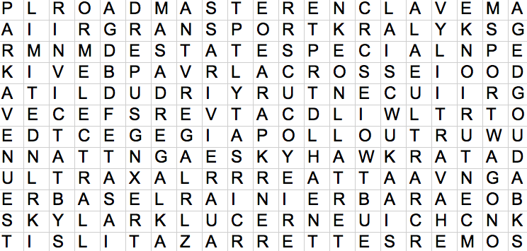 Classic Car Word Search Part 3: Buick Mega Challenge The Daily Drive