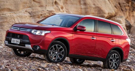 2015 Mitsubishi Outlander, most powerful small crossovers