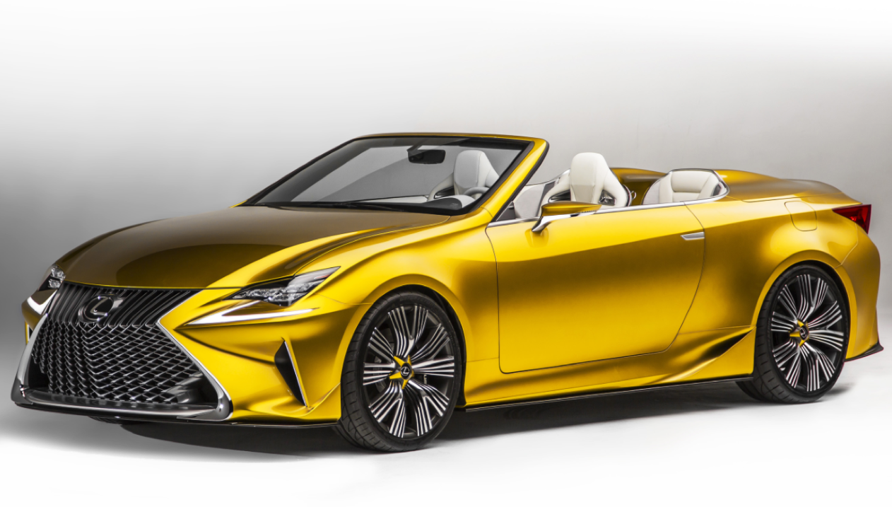 Lexus LF C Concept RC Coupe Goes Topless Unofficially The Daily Drive Consumer Guide