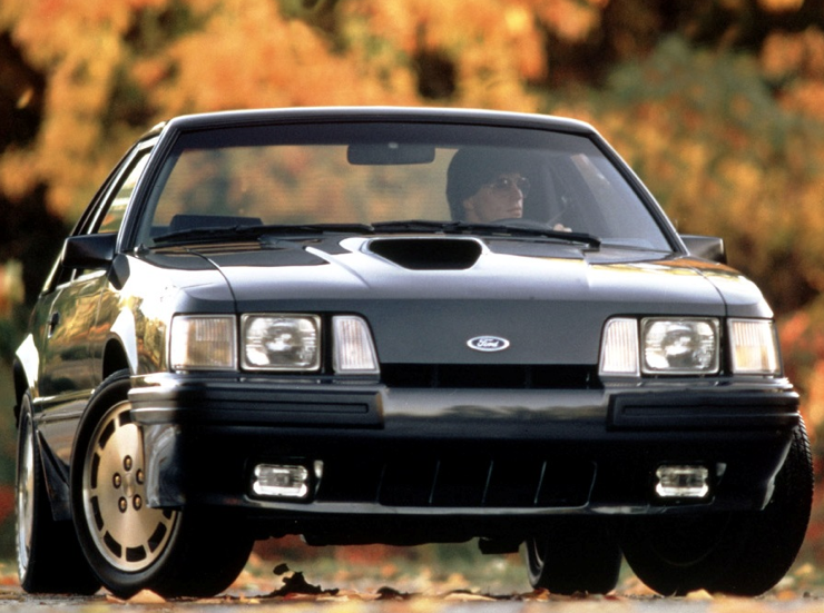 1986 Ford Mustang SVO, Most-Powerful American Cars of 1986