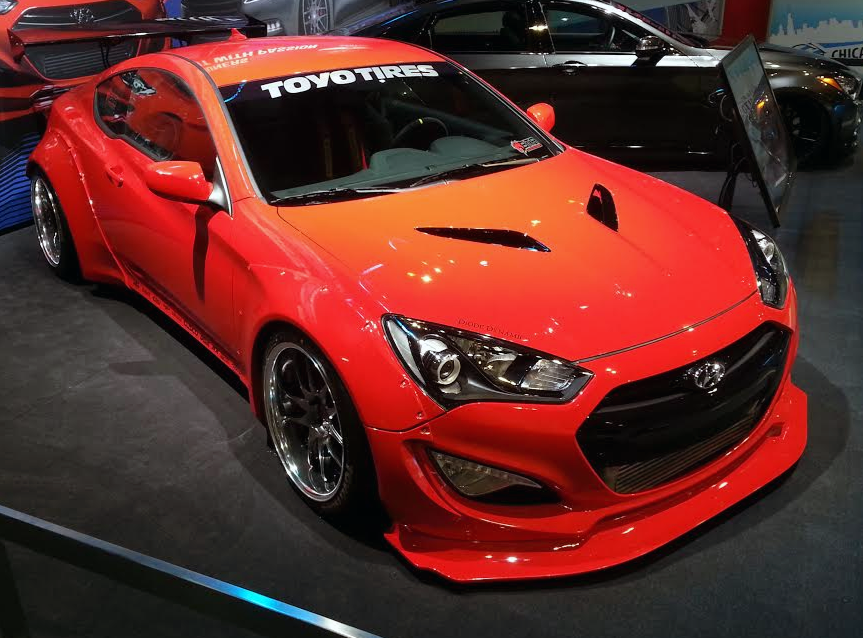 Hyundai Genesis Coupe Widebody 