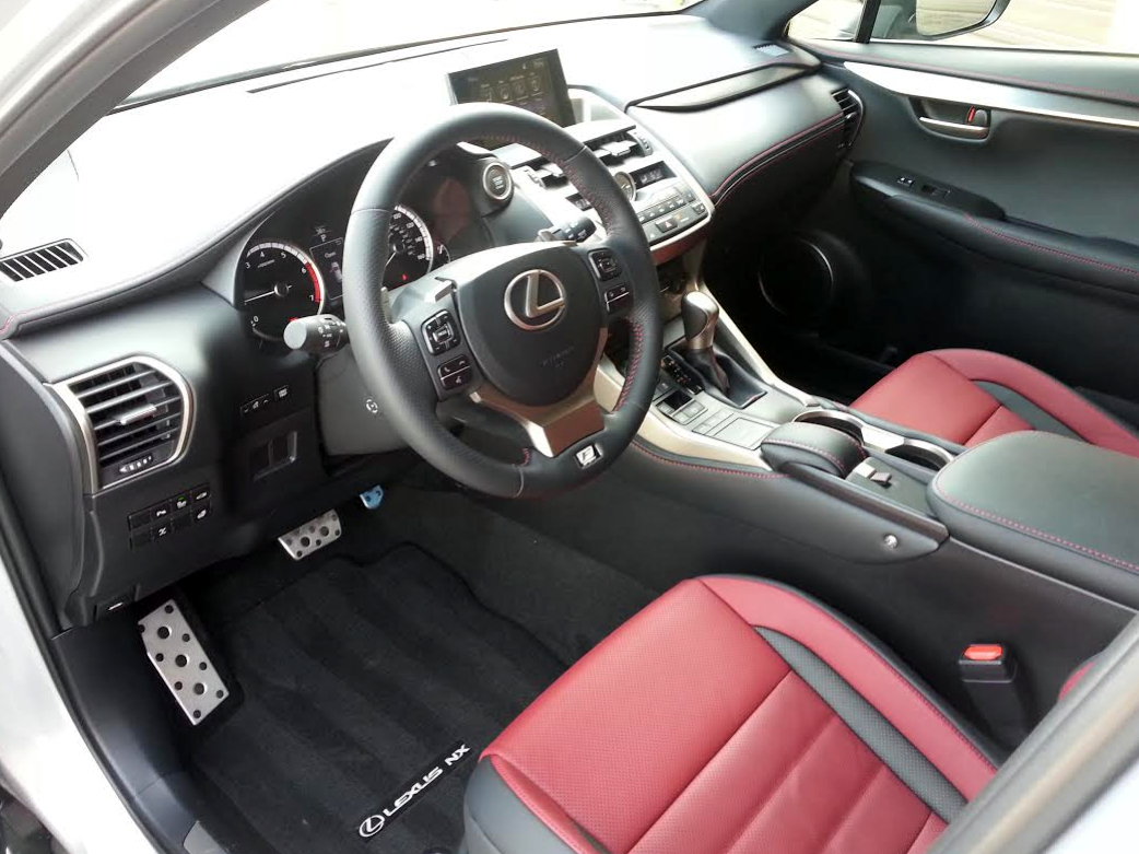 Lexus NX F-Sport Cabin 