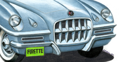 Corvette Concept Drawing