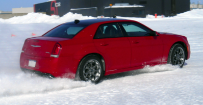 Chryslers in Snow