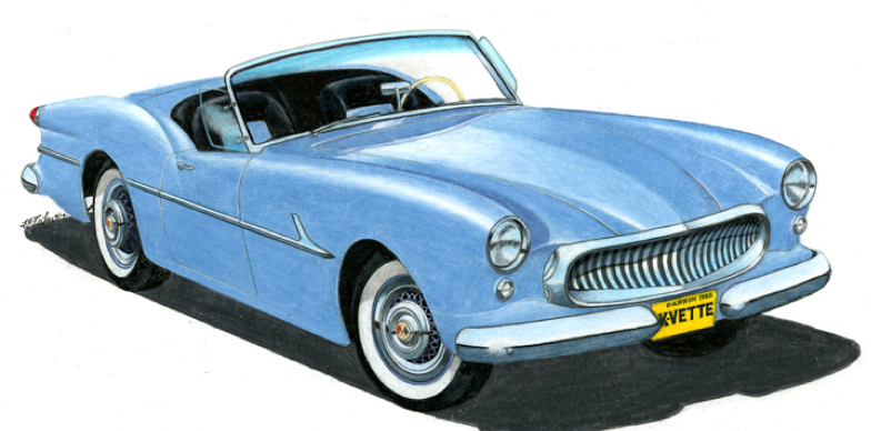 1953 Corvette by Studebaker 