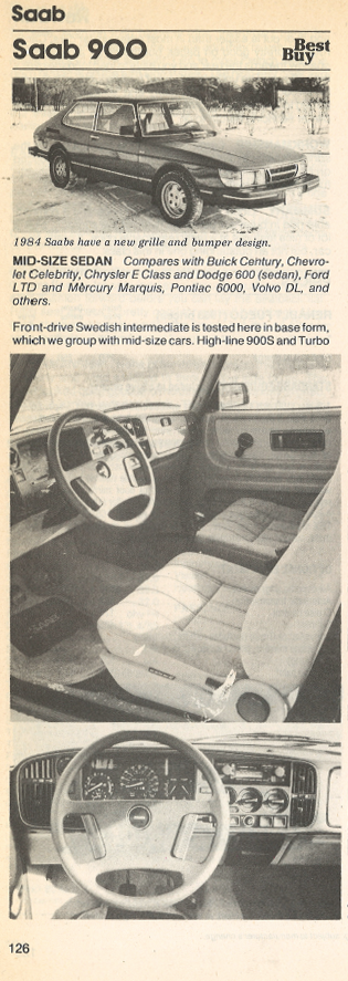 1984 Saab 900 