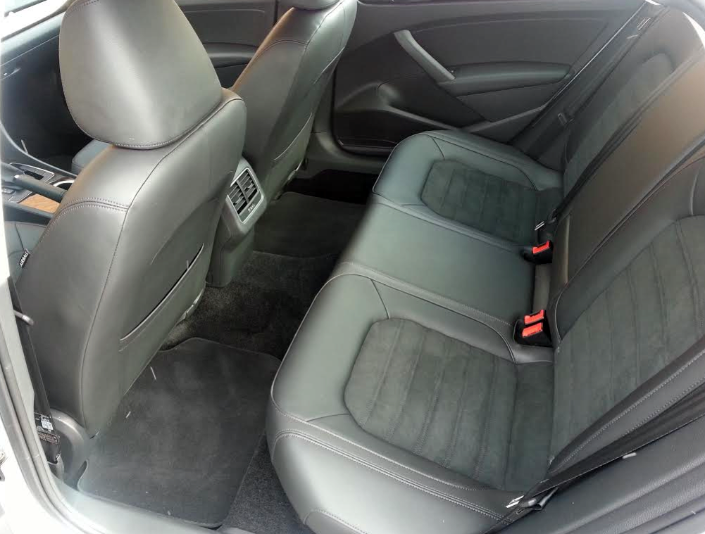 2015 Passat Rear Seat 