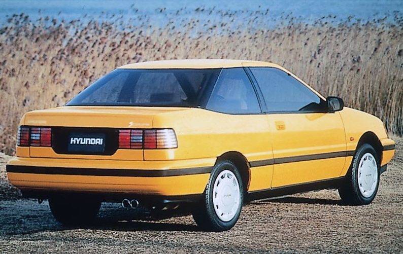 1991 Hyundai Scoupe 