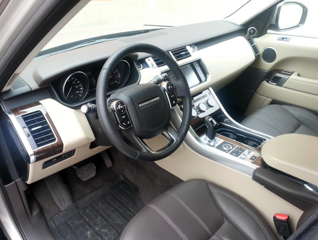 Ranger Rover Sport interior 