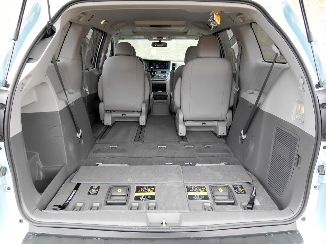 toyota sienna cargo van